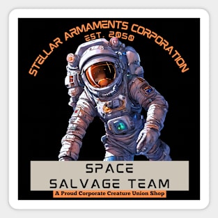 Space Salvage Team Magnet